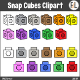 Snap Cubes Counting Clipart