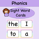 Sight Word Cards- EDITABLE