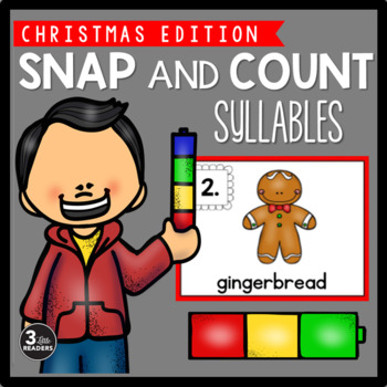 Preview of Snap and Count Syllables {Christmas Edition}