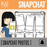 Snapchat Template Activity  | Social Media Template