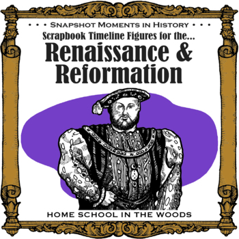 Preview of Snapshot Moments in History - Renaissance and Reformation Notebook Timeline