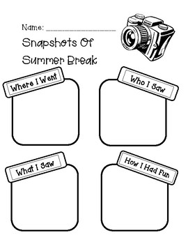 snapshots of summer break by amanda pattee teachers pay teachers