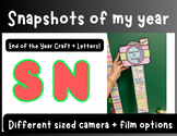 Snapshots of my Year | Polaroid Memory Craft | School Refl