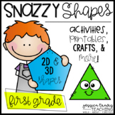 Snazzy Shapes! {Activities, Printables, Centers, & More fo