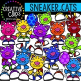 Sneaker Cats Clipart {Creative Clips Clipart}