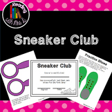 Sneaker Club: A Shoelace tying learning activity