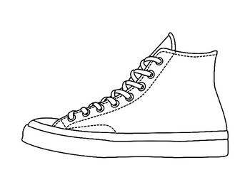 Sneaker Writing Paper Templates by LailaBee | TPT