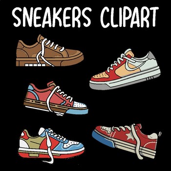 Preview of Sneakers Shoes Design ClipArt
