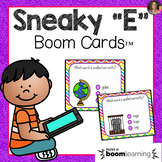 Sneaky E Boom Cards | Distance Learning
