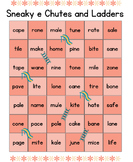 Sneaky E Chutes and Ladders Phonics Game