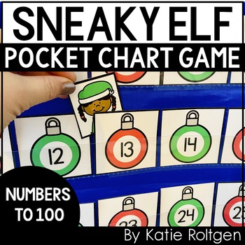 Preview of Sneaky Elf Number Game {Free Kindergarten Math Activity)
