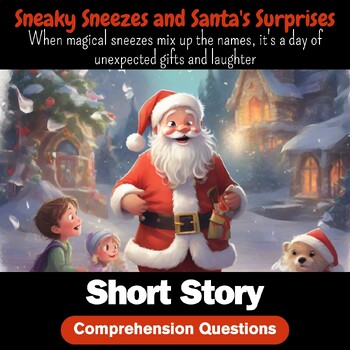 Sneaky Sneezes and Santa's Surprises - Short Story With Comprehension ...