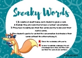Sneaky Words - easy / kids