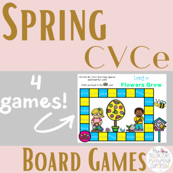 Preview of Sneaky e Spring Reading Board Games