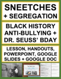 Sneetches Activity | Anti-Bullying or Black History Month 