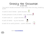 Sneezy the Snowman: Articulation