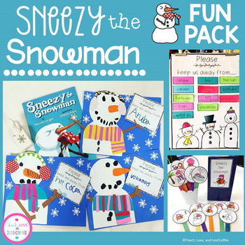 Sneezy the Snowman Fun Pack by Teach Love and Iced Coffee | TpT