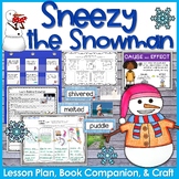 Sneezy the Snowman Lesson Plan, Book Companion, and Craft