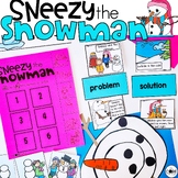 Sneezy the Snowman Read Aloud Lessons - Snowman Craft - Reading Comprehension