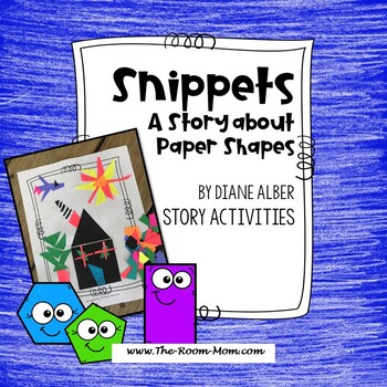 Preview of Snippets a Story about Paper Shapes Picture Book Companion