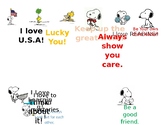 Snoopy Bookmarks