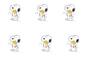Preview of Snoopy Closet/Cubby Tags