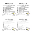 Snoopy - Way to go! cards