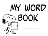 Snoopy Word Book