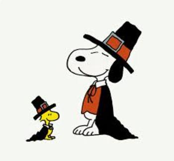 Preview of Snoopy's Thanksgiving Table - STEAM Project