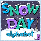 Snow Alphabet Letters Clip Art | Bulletin Board Letters an