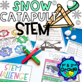 Snow Catapult STEM Challenge - Winter Science STEM Activit