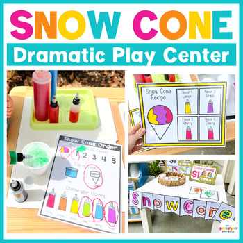 Preview of Snow Cone Dramatic Play Center