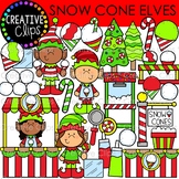 Snow Cone Elves {Christmas Clipart}