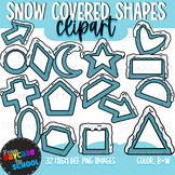 Snow Covered Shapes Clipart