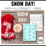 Snow Day Packet Free