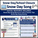 Snow Day Digital Activity | Write a Song