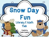 Snow Day Fun- Literacy and Math Pack