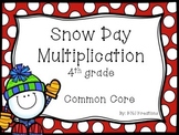 Snow Day Multiplication