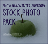 Snow Day/ Winter Advisory Stock Photos