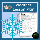 Snow Fine Motor Activities - Snow Writing Practice - Traci