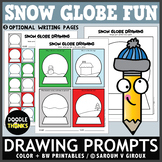Snow Globe Drawing Prompts