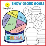 Snow Globe Goals 2023 - New Year's Goal Setting & Writing 