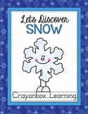 Snow Interactive Notebook - Winter - Let's Discover Snow -