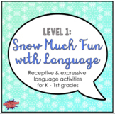 Snow Much Fun with Language (Level 1)