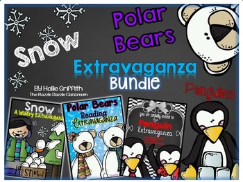 Preview of Snow, Penguins, & Polar Bears: EXTRAVAGANZA Bundle