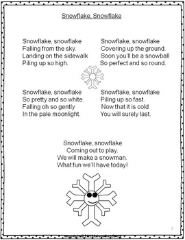 Snow Poetry Unit : Poems, Plays, and Writing Activities by LMN Tree