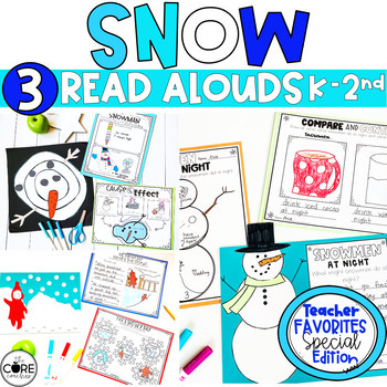 Preview of Winter Read Alouds - Winter Reading Activities - Reading Comprehension Bundle