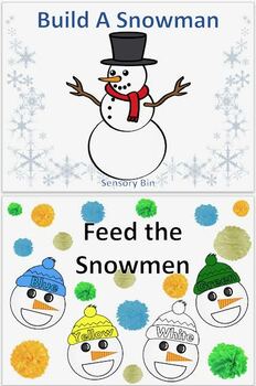 Preview of Snow Sensory Stations