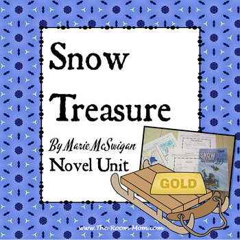 Preview of Snow Treasure Novel Study Unit and Literature Guide