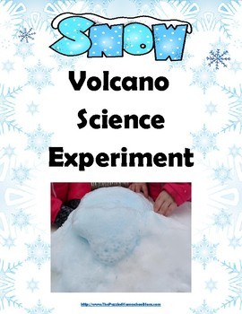 Preview of Snow Volcano Science Experiment